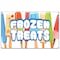 Signmission Frozen Treats Banner Concession Stand Food Truck Single Sided B-96 Frozen Treats19 - alternate 1
